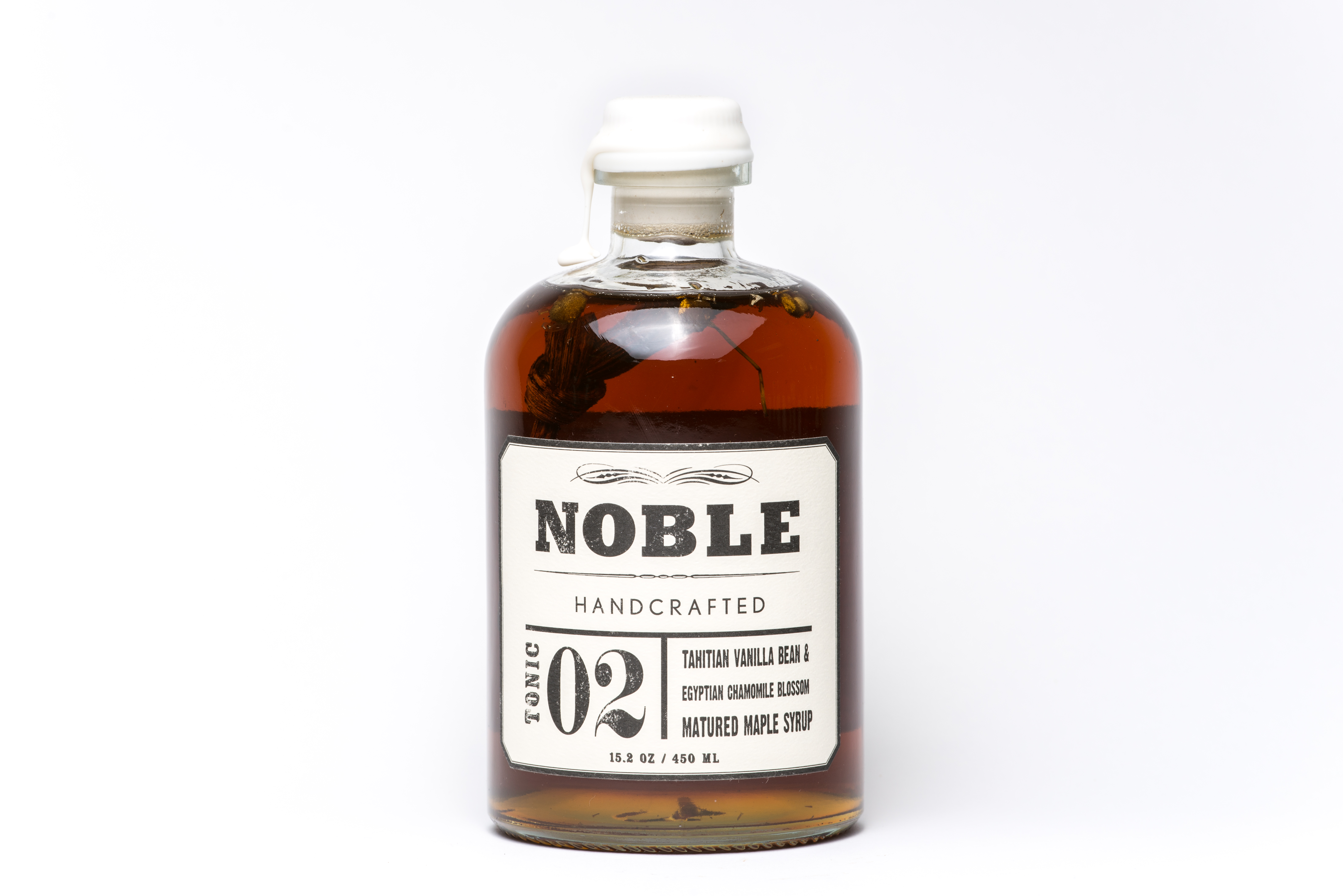 Noble 02, Tahitian Vanilla Egyptian Chamomile Maple Syrup / 450ml